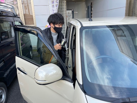 車内施工画像 車内施工画像